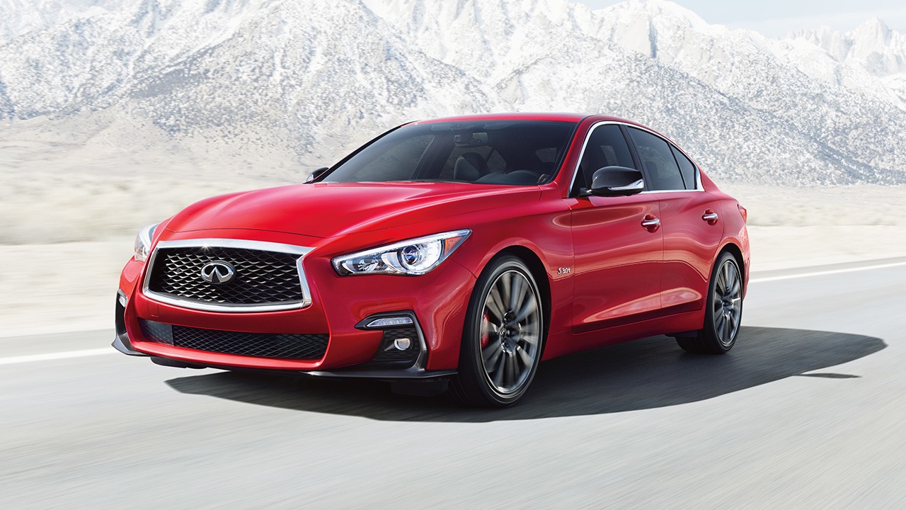 2021 Infiniti Q50 Red Sport 400 HP